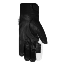 Salewa Softshell Gloves Sesvenna Fold Back with Full Leather Palm - Windproof - Black